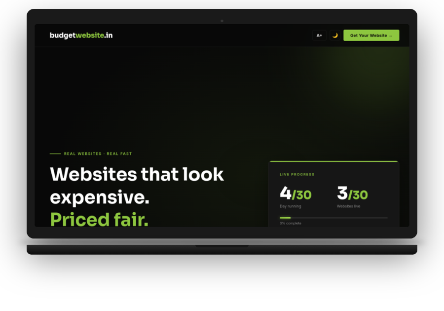 Budget Website